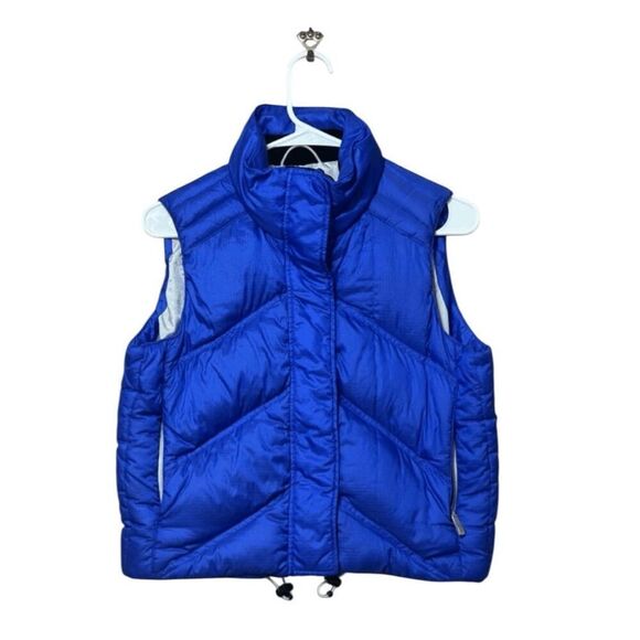 NWOT Obermeyer 100% Goose Down Royal Blue Snow Ski Puffer Vest Women's 4US - Picture 1 of 15